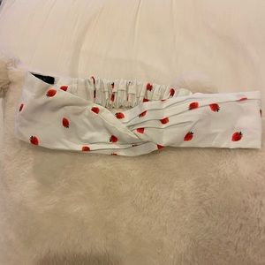 JCrew Strawberry Head wrap